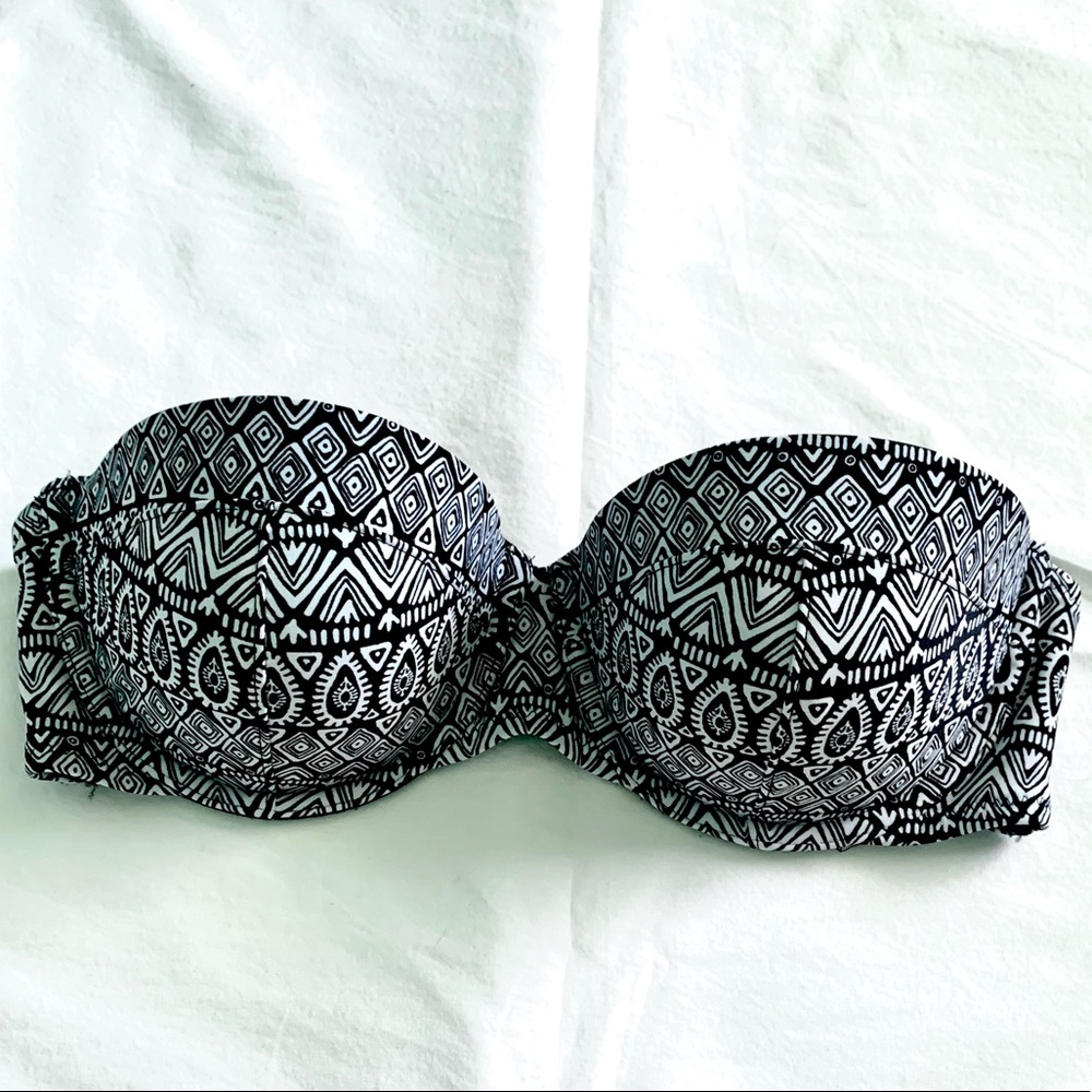 Aztec Print Bikini Top